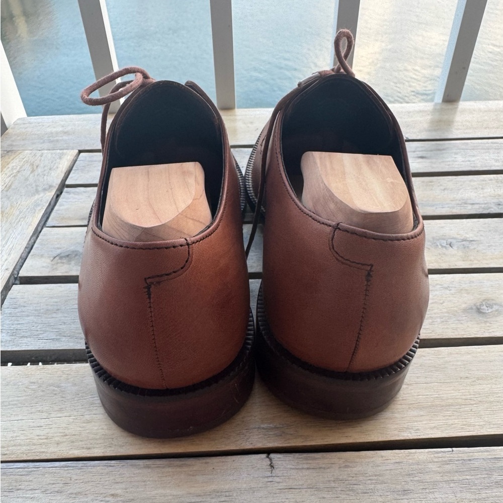 Cole Haan brown Leather Men's Oxfords - Picture 5 of 9